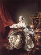 Francois-Hubert Drouais Madame de Pompadour painting